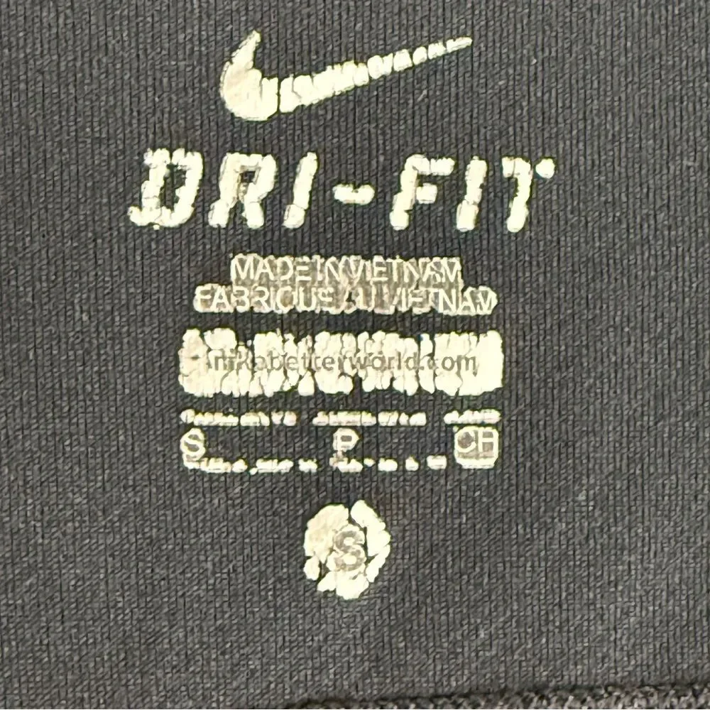 Nike Dri-FIT Black Mesh Back Tank Top S